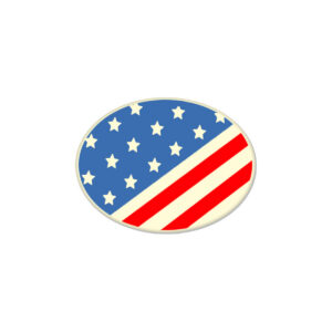 Oval Garnish, Patriotic