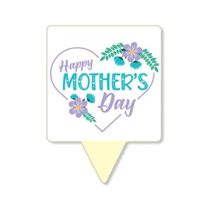 Square Dessert Topper, Happy Mother's Day