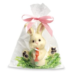 Sitting Bunny with Carrot