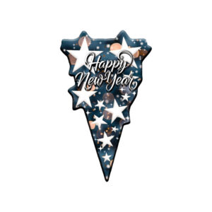 Triangle with Stars, Happy New Year