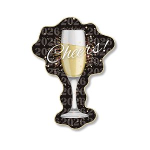 Champagne Silhouette, New Year