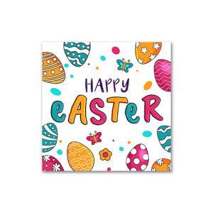 Garnish Squares, Happy Easter