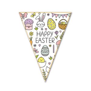 Garnish Triangles, Happy Easter