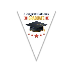 Garnish Triangles, Congratulations Graduate