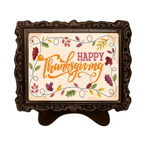 Frame w/ Stand, Happy Thanksgiving