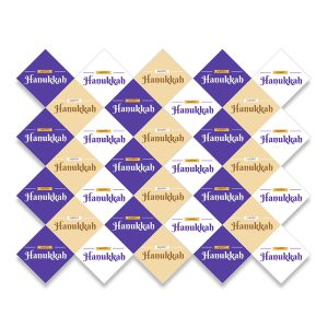 Garnish Diamonds, Happy Hanukkah