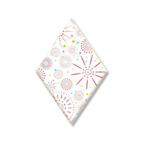 Garnish Diamonds, Fireworks Pattern