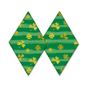 Garnish Diamonds, Shamrocks