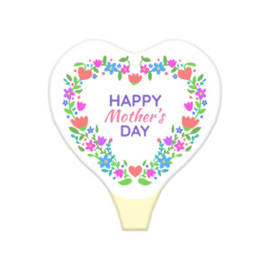 Heart Dessert Topper, Mother's Day