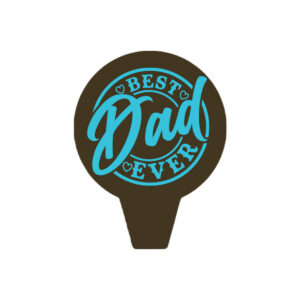 Mini Disc Topper, Best Dad Ever