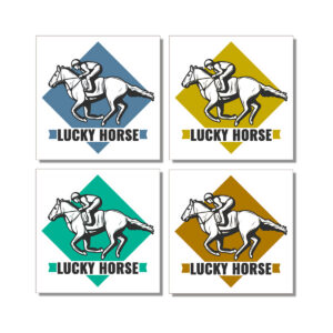 Garnish Squares, Lucky Horse