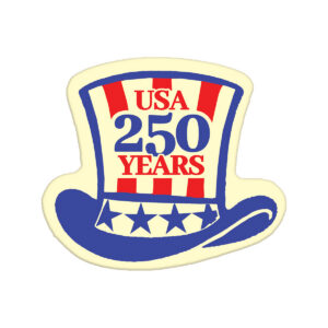 Patriotic Hat Silhouette, 250 Years