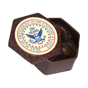 Ornate Hexagon Box, Small, 250 Years