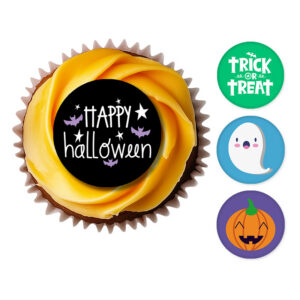 Garnish Discs, Happy Halloween