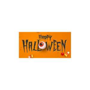 Garnish Rectangles, Happy Halloween