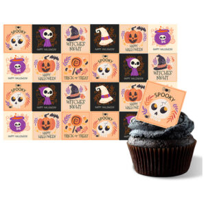 Garnish Squares, Halloween
