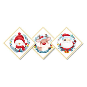 Garnish Diamonds, Christmas Characters