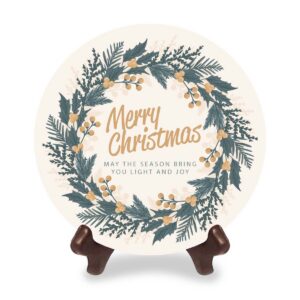 Centerpiece Disc, Merry Christmas