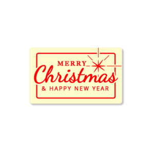 Rectangle, Merry Christmas