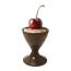 mini martini glass with cherry